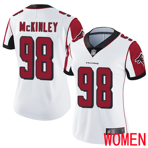 Atlanta Falcons Limited White Women Takkarist McKinley Road Jersey NFL Football 98 Vapor Untouchable